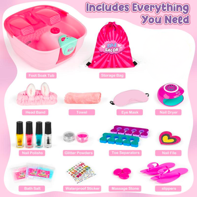 Kids Foot Spa & Nail Kit