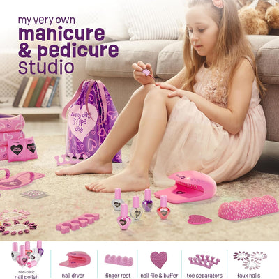 Kids Manicure Pedicure Gift Set